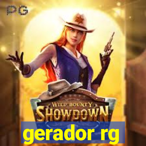 gerador rg